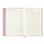 Ежегодник учителя А6+ 256л 125*178мм "ПВХ" розовый, мягкий переплет, шелкогр, вставной тонир.блок, ляссе — 2940159 — 3
