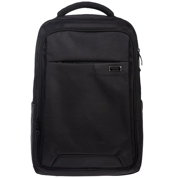 Рюкзак "BUSINESS-BLACK" 2отд., 46*30*16см, полиэстер,  3 кармана 3080340 — 1