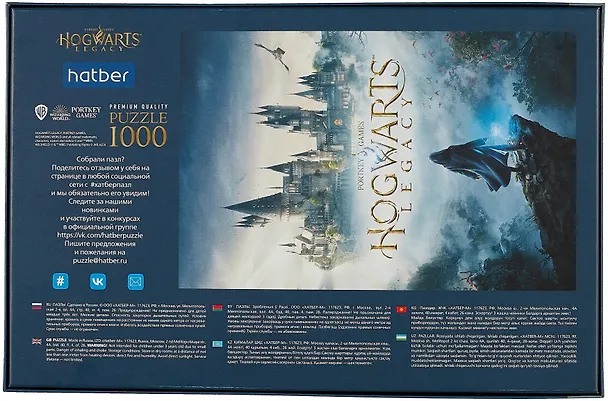 Пазл hatber "Hogwarts Legacy-Гарри Поттер", 1000 элементов. "Premium" 3006356 — 5