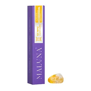 Астро-свечи с кристаллом-амулетом для Близнецов Maluna (9шт) (2085)