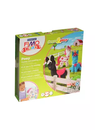 FIMO kids form&play Детский набор Пони (8034 08 LZ) (8+) (упаковка) (Эксмо) — 2471268 — 1