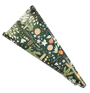 Бумага упаковочная 70*100см "Merry christmas" НГ, инд.уп.