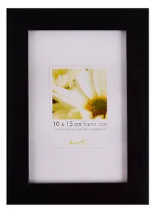 Фоторамка пластик 10*15 "Karelia Black" черная