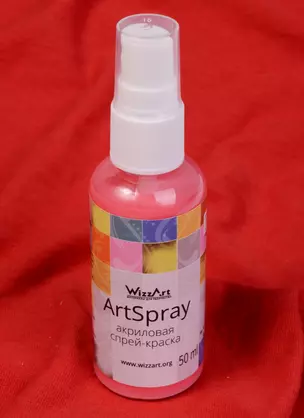 ArtSpray Акриловая спрей-краска Алый закат (ST1) (флакон) (50мл) (WizzArt) — 2592626 — 1