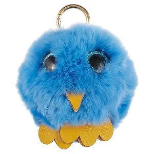 Брелок Сова с карабином (мех) (12см) 12-0837A-V-2/12-0873А-V-2