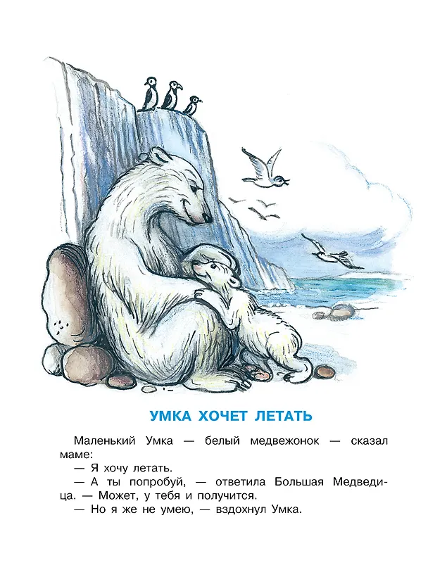 Книга Умка хочет летать. Рисунки В.Сутеева (Михаил Пляцковский) — 3