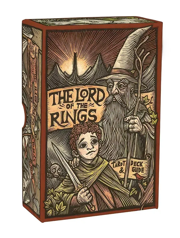 Книга The Lord of the Rings Tarot 78 cards and Guidebook (Hijo  Tomas) Властелин колец Таро 78 карт и гайдбук (Томас Хихо)/ Карты Таро (Томас Ихо) — 2