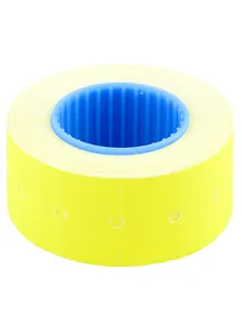 Лента для этикет-пистолета 21*12мм 600шт/рул., желтая