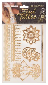 Набор тату наклеек Flash Tatoo Pierre Cardin, 14.5*19.7см в блистере 953023