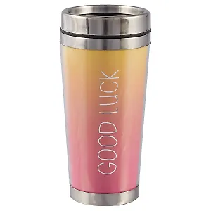 Термостакан Good luck (красный градиент) (пластик) (400мл)