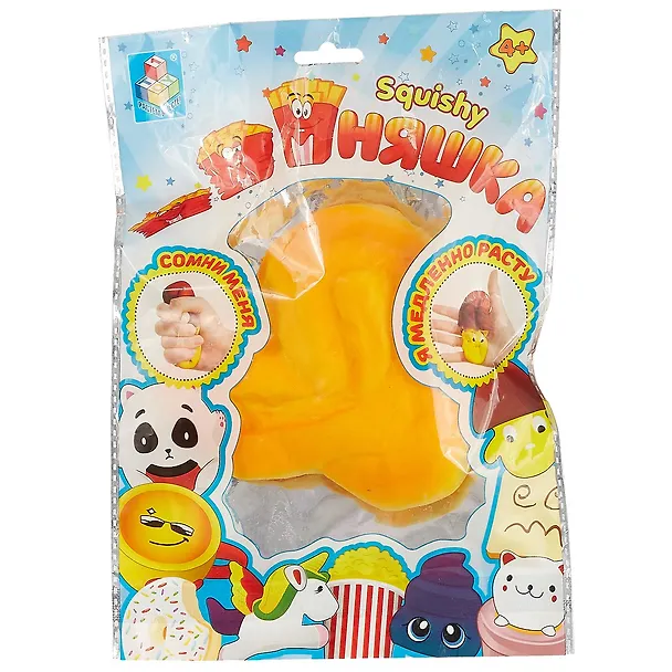 Игрушка-сквиш «Булочка» Мммняшка Squishy, 1Toy 2660868 — 1