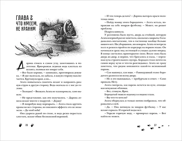 Книга Сквозь туман меня не видно + стикеры (Надя Сова) — 4