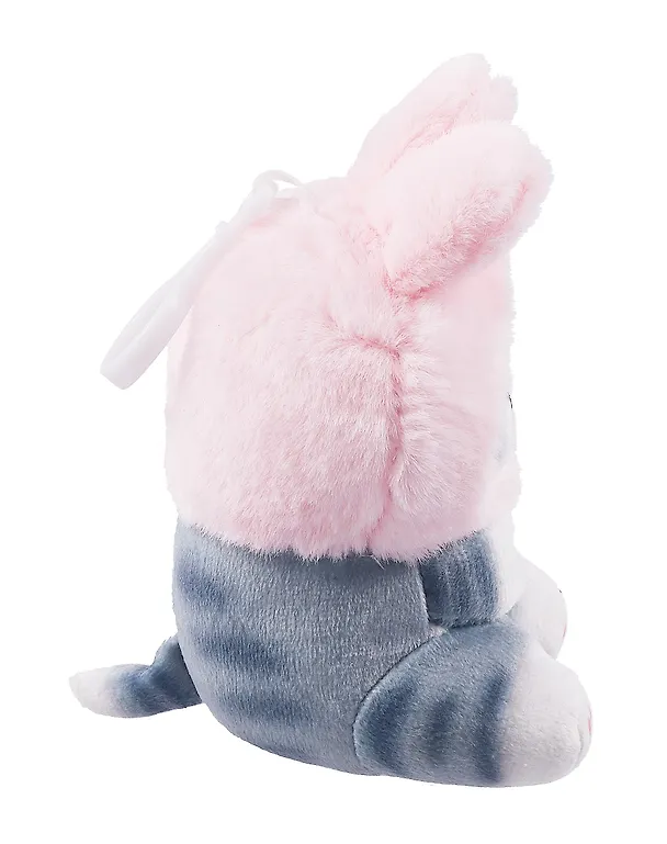 Брелок Kawaii Котик-Кролик Кигуруми (текстиль) (12 см) 3046008 — 7