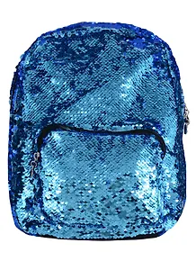 Рюкзак молодежный "Пайетки. Синий/голубой"
