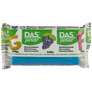 Паста для моделирования DAS Junior, светло-синяя, 100 грамм