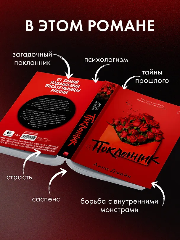 Книга Поклонник (Анна Джейн) — 9