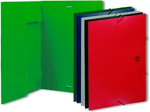 Папка, Office Point/Офис Поинт, А4, пластиковая, с резинкой