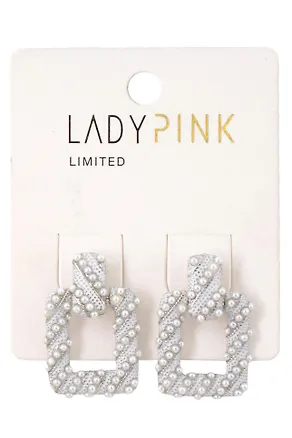 Серьги `LADY PINK` SMART CHIC (193135) 3002646