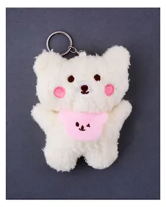 Брелок Kawaii Мишка с банданой (текстиль) (12см)