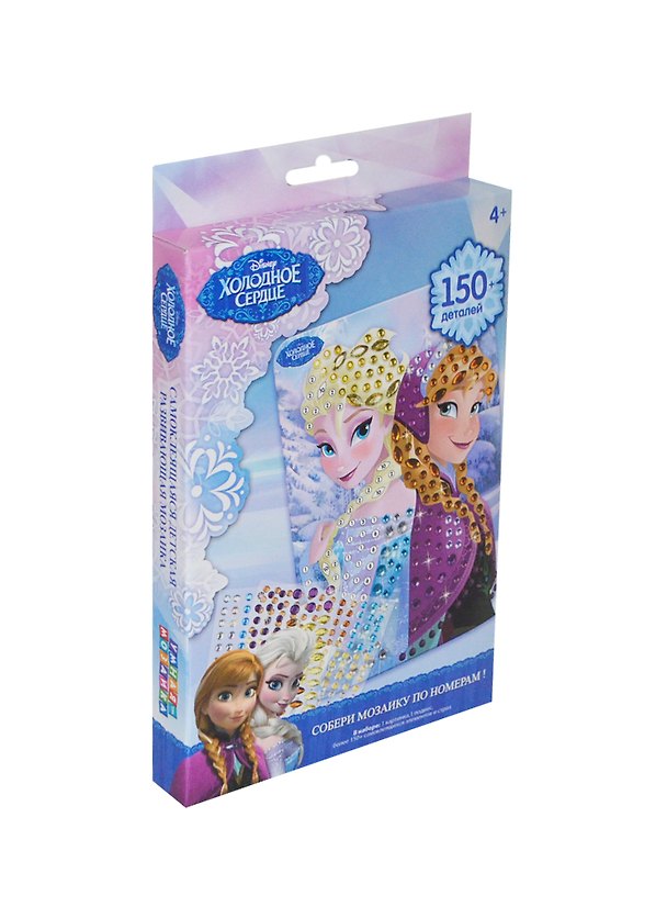 Оригами Orb.Disney/Дисней Frozen™ Мозаика-сингл Анна и Эльза", 150+ эл. арт.00429" 2441824 — 1