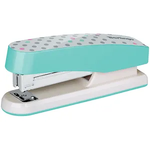 Степлер №24/6 20 листов, "Silk Touch", пластик, мятный