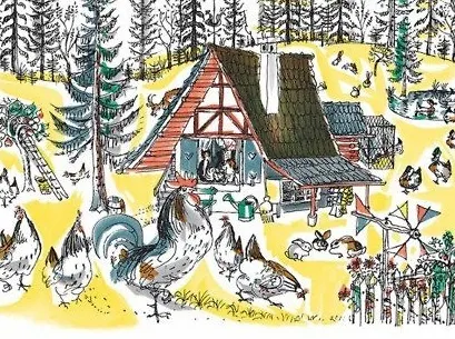 Книга Домик бабушки Лизетты. Веселая история с картинками (Хелен Фишер) — 2