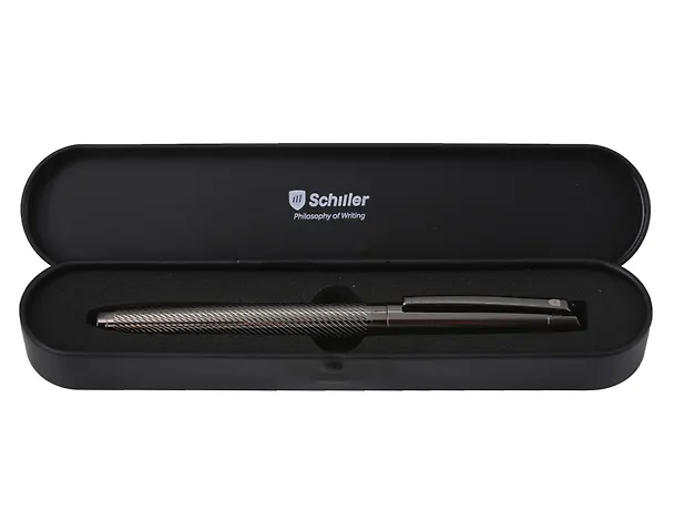 Ручка подарочная шариковая синяя, Argentium, Schiller 3117028 — 4