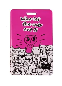 Чехол для карточек Who let the Cats out ДК2017-095
