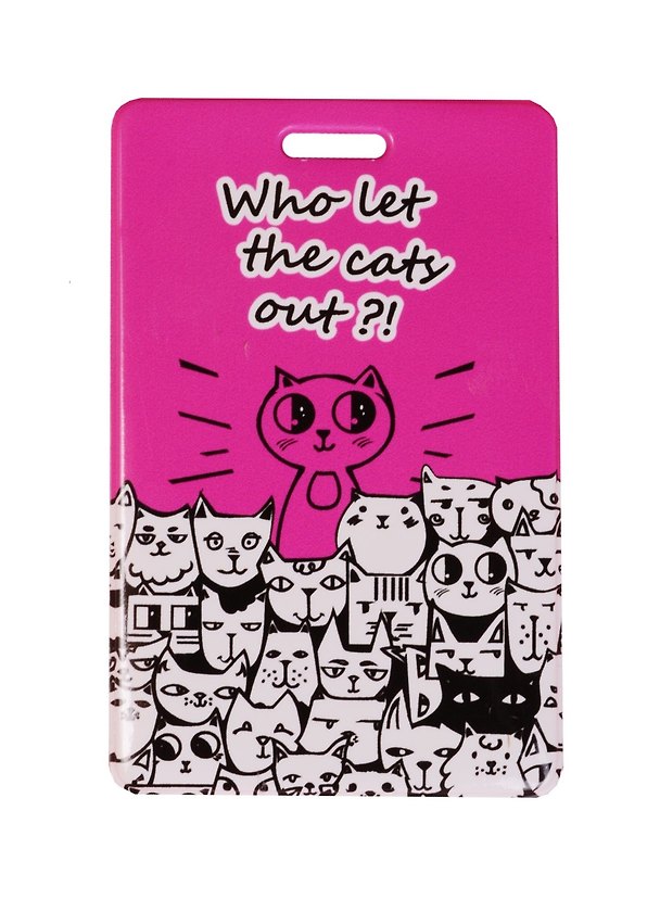 Картхолдер «Who let the Cats out» 2582587 — 1