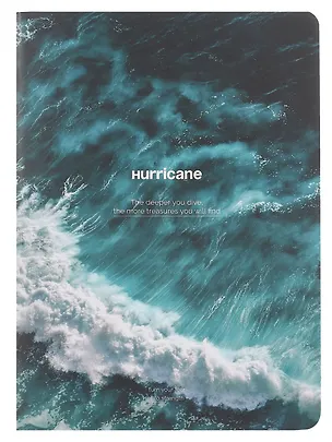 Тетрадь А4 40л кл. "Ocean", ураган, карт.обл., скрепка, ламинация, микротекстурирование 3085108