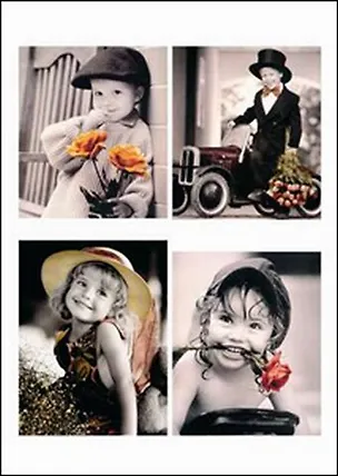 Пленка (879/00000001406) Freedecor с изображен. для светлых поверхностей Фото детей с яркими акцентами №7 2335637