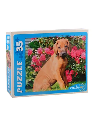 Пазл Щенок Рыжий кот Макси-пазлы 35 элементов ПУ35-0618 2794804