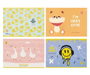 Альбом для рисования BG, "Mix. Универсальный", А4, 12 листов, в ассортименте