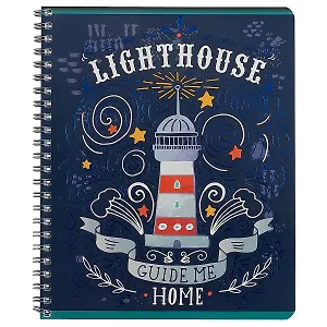 Тетрадь в клетку Academy Style, Marina, 48 листов, в ассортименте