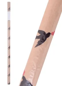 Бумага упаковочная 70*100см "Swallows" крафт, инд.уп.