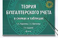 Теория бухгалтерского учета в схемах и таблицах : учеб. пособие / 2-е изд., перераб. и доп