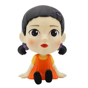 Фигурка с подвижной головой Squid Game, Young Hee, YuMe, (6х9х11), (10244) 3083487