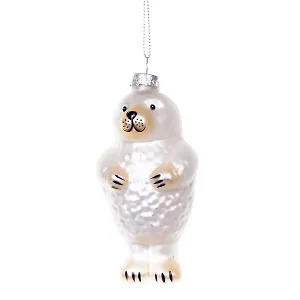 Украшение новогоднее подвесное Тюлень (5х4х11) (826402)