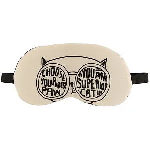 Маска для сна Кот в очках (пакет) 12-37559-YZ-7200