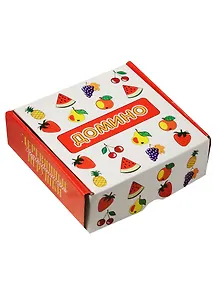 Домино Фрукты (Д434а) (28 эл.) (3+) (коробка)