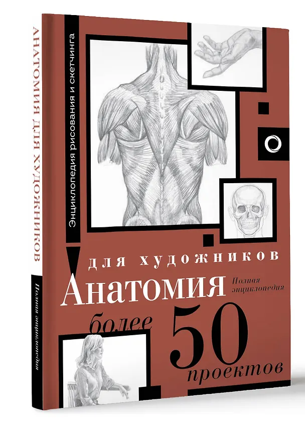 Книга Анатомия для художников. Более 50 проектов. Полная энциклопедия () — 4