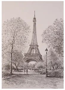 Скетчбук "Париж", 72 л