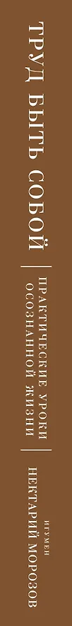 Книга Труд быть собой. Практические уроки осознанной жизни (Игумен Нектарий Морозов) — 3