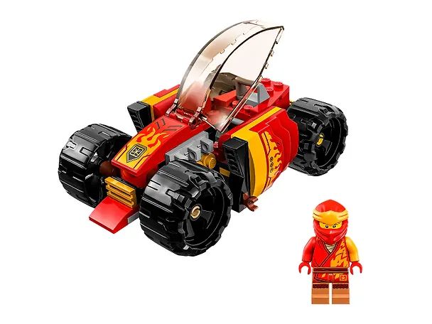 71780 Конструктор детский LEGO Ninjago Гоночный автомобиль ЭВО ниндзя Кая, 94 деталей, возраст 6+ 3169385 — 5