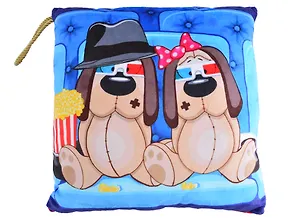 Игрушка мягкая Собачки киноманы