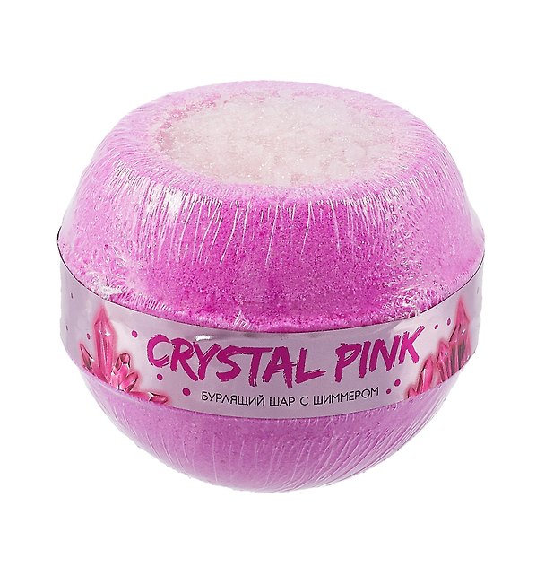 Бомбочка для ванны Crystal Pink (210г) (ПР-0043303) 3087436 — 1