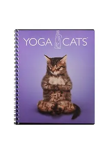 Тетрадь в клетку Yoga Dogs, 60 листов, в ассортименте