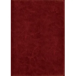 Ежедневник недат. А6 152л "Classic" Бордо, иск.кожа, поролон, тон.бумага, справ.мат-лы, ляссе, Listoff