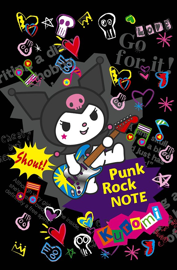 Kuromi. Punk Rock Note 3046230 — 1