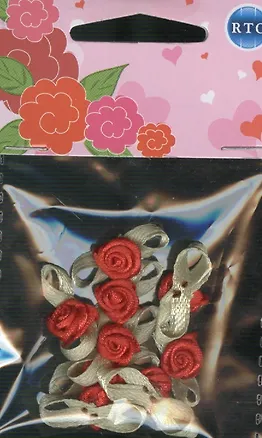 Украшение пришивное розочка 26 (DCL-1) (упаковка) 2368134